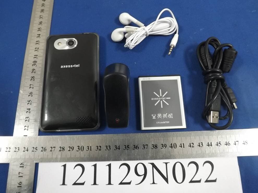 SP100 Smart phone - FCC ID PH7SP100 - Axesstel Inc