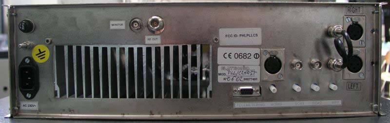 15 watt Analog TV Transmitter - FCC ID PHLCAV15U - Elettronika S.r.l.