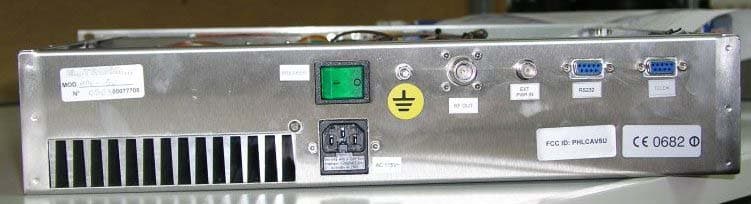5 watt Analog TV Transmitter - FCC ID PHLCAV5U - Elettronika S.r.l. (2)