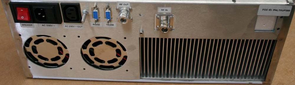 250 Watt Analog TV Broadcast Transmitter - FCC ID PHLTXUP200 - Elettronika S.r.l. (3)