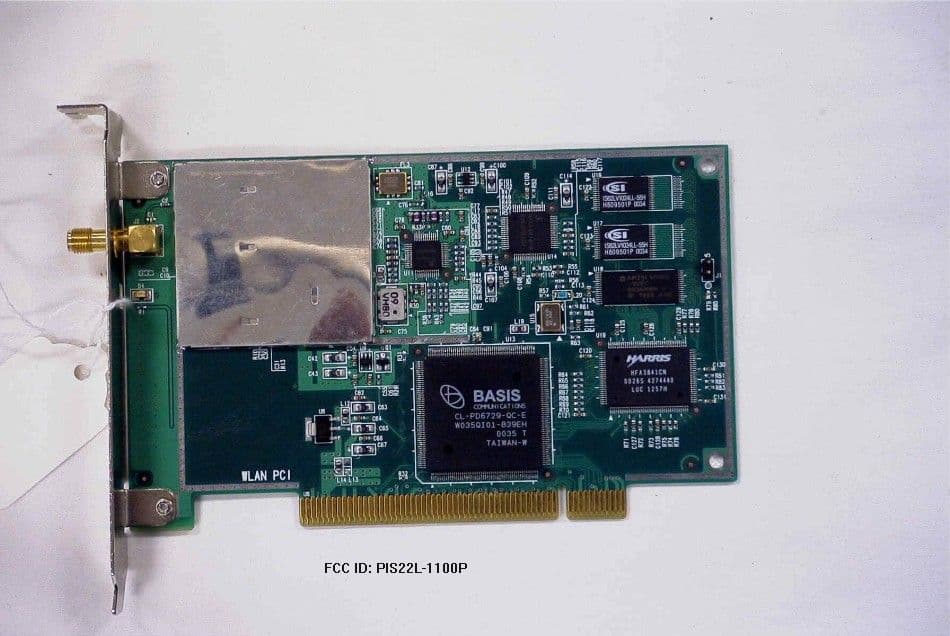 Wireless Lan Card - FCC ID PISWWL-1100P - Widelink Co., Ltd