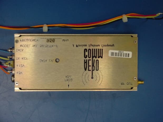Miniature UHF Transmitter - FCC ID PJ6-5075TX-F-15 - AeroComm Inc. (2)