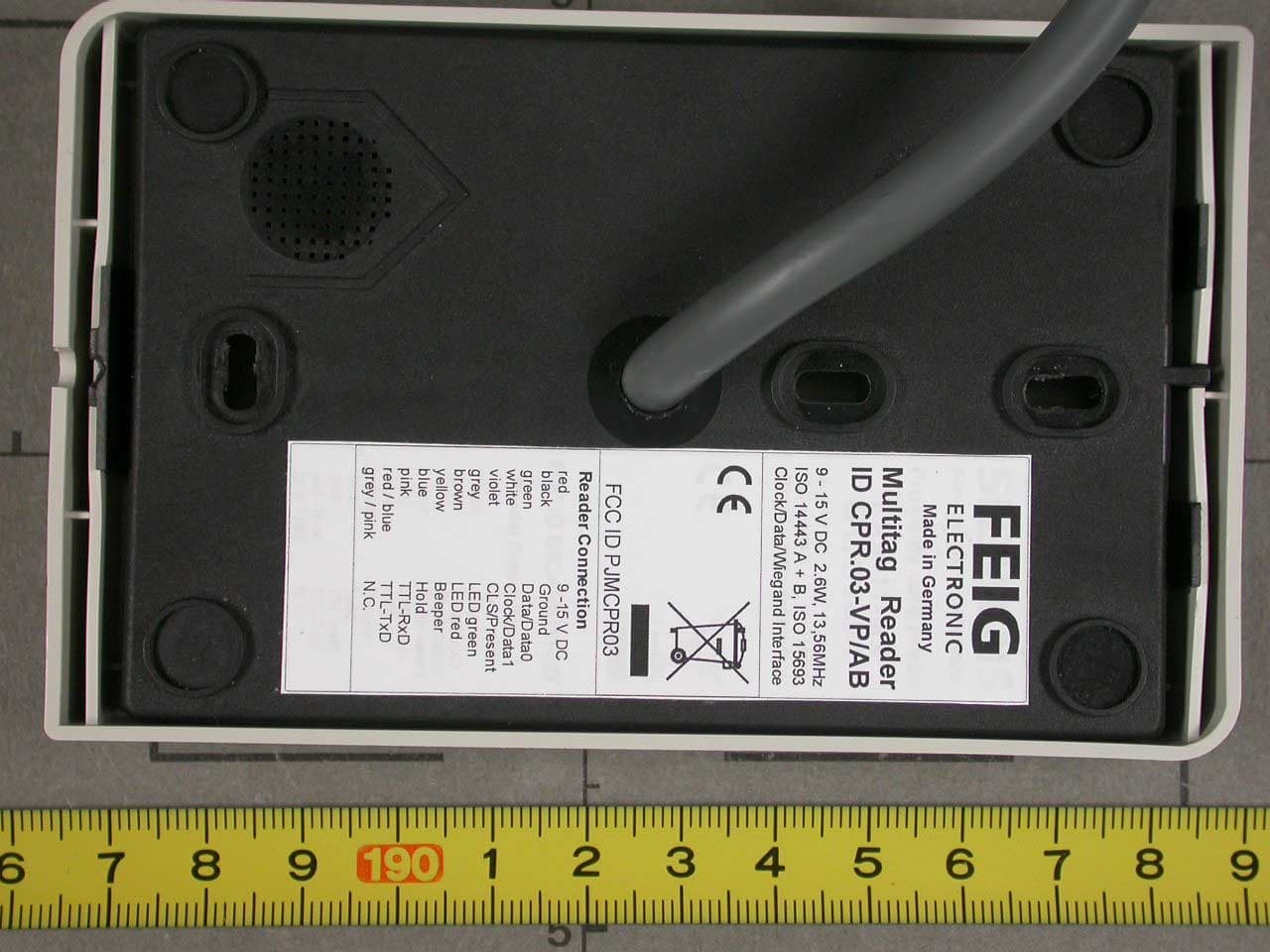 Inductive Tag Reader - FCC ID PJMCPR03 - Feig Electronic GmbH (2)