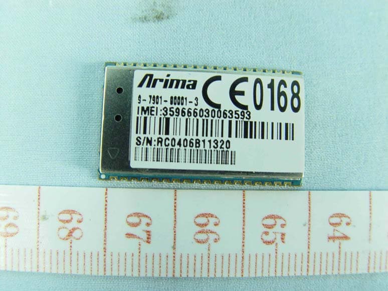 GPRS 850/1900 module - FCC ID PJO7902 - Arima Communication Corporation