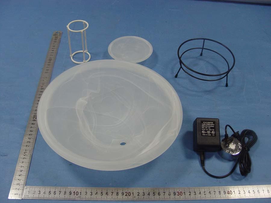 Mist fountain with metal stand - FCC ID PKM-503B - DongGuan Sinoway Hardware Manufacture CO., LTD
