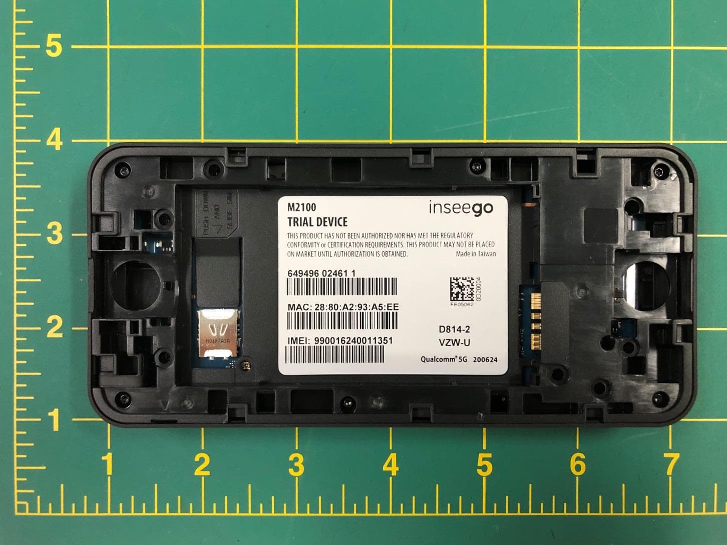 Wireless Hotspot Modem - FCC ID PKRISGM2100 - Inseego Corp. (4)