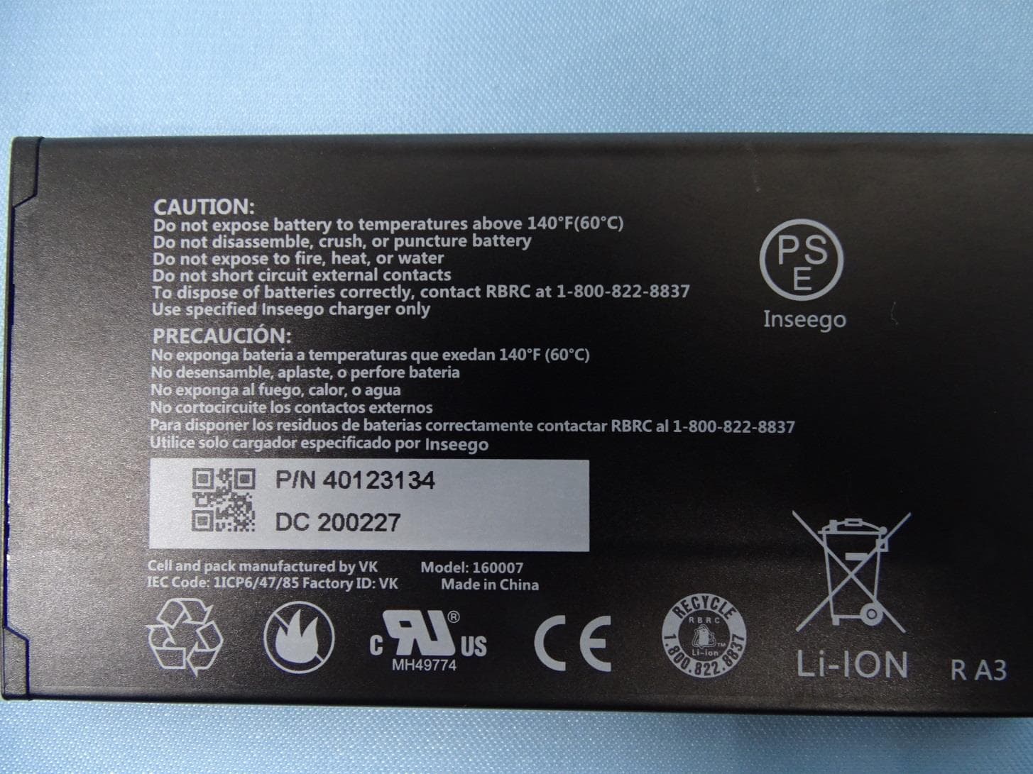 Wireless Hotspot Modem - FCC ID PKRISGM2100 - Inseego Corp.