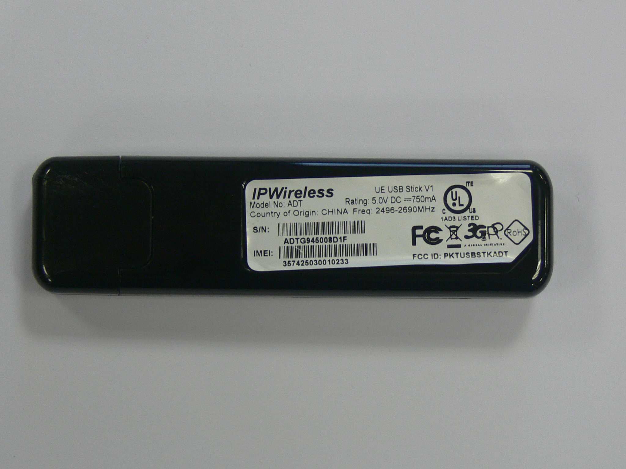 USB Modem - FCC ID PKTUSBSTKADT - General Dynamics Broadband, Inc. (3)