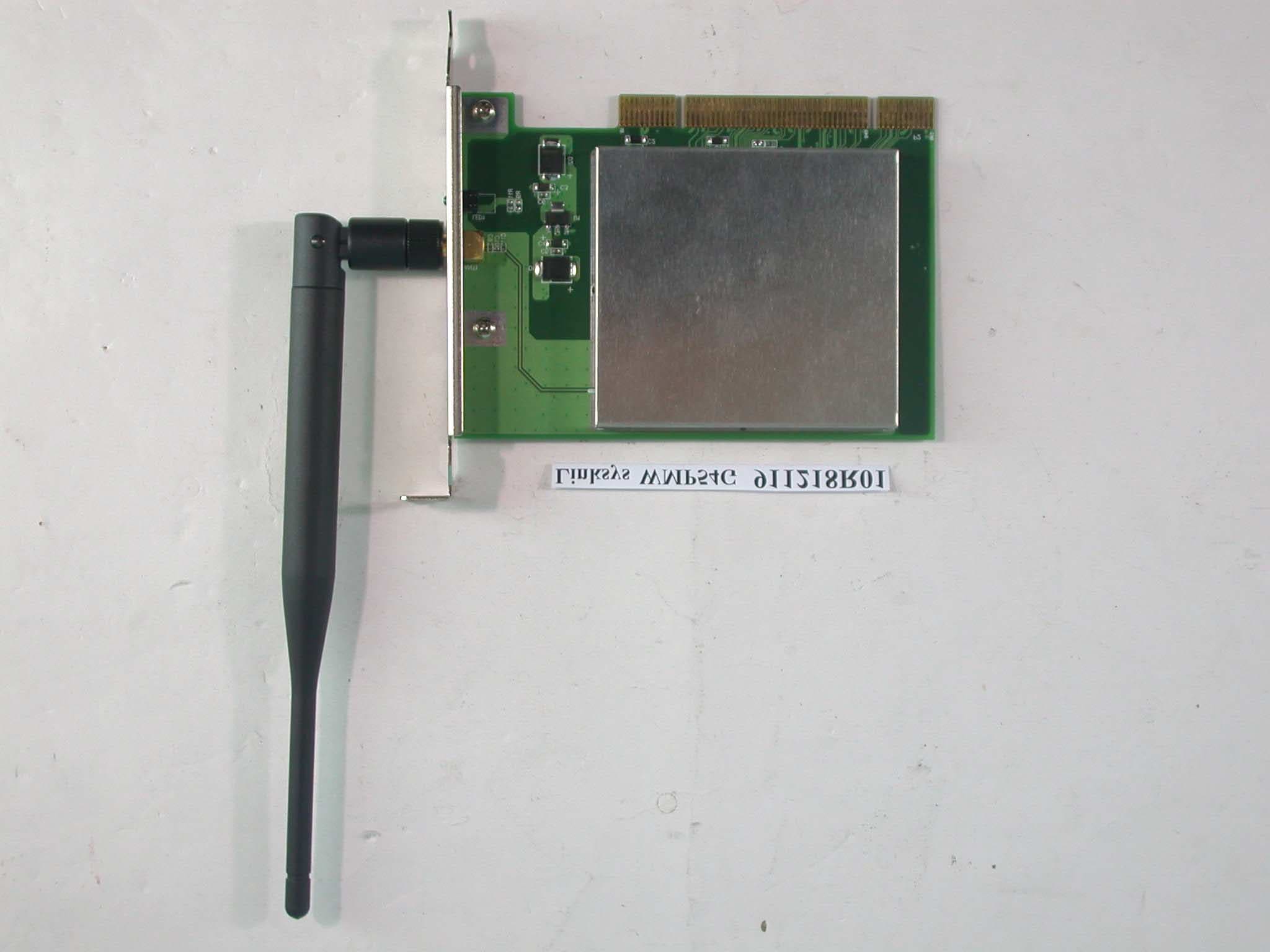 Wireless-G PCI Adapter - FCC ID PKW-WMP54G - Cisco-Linksys, LLC (5)