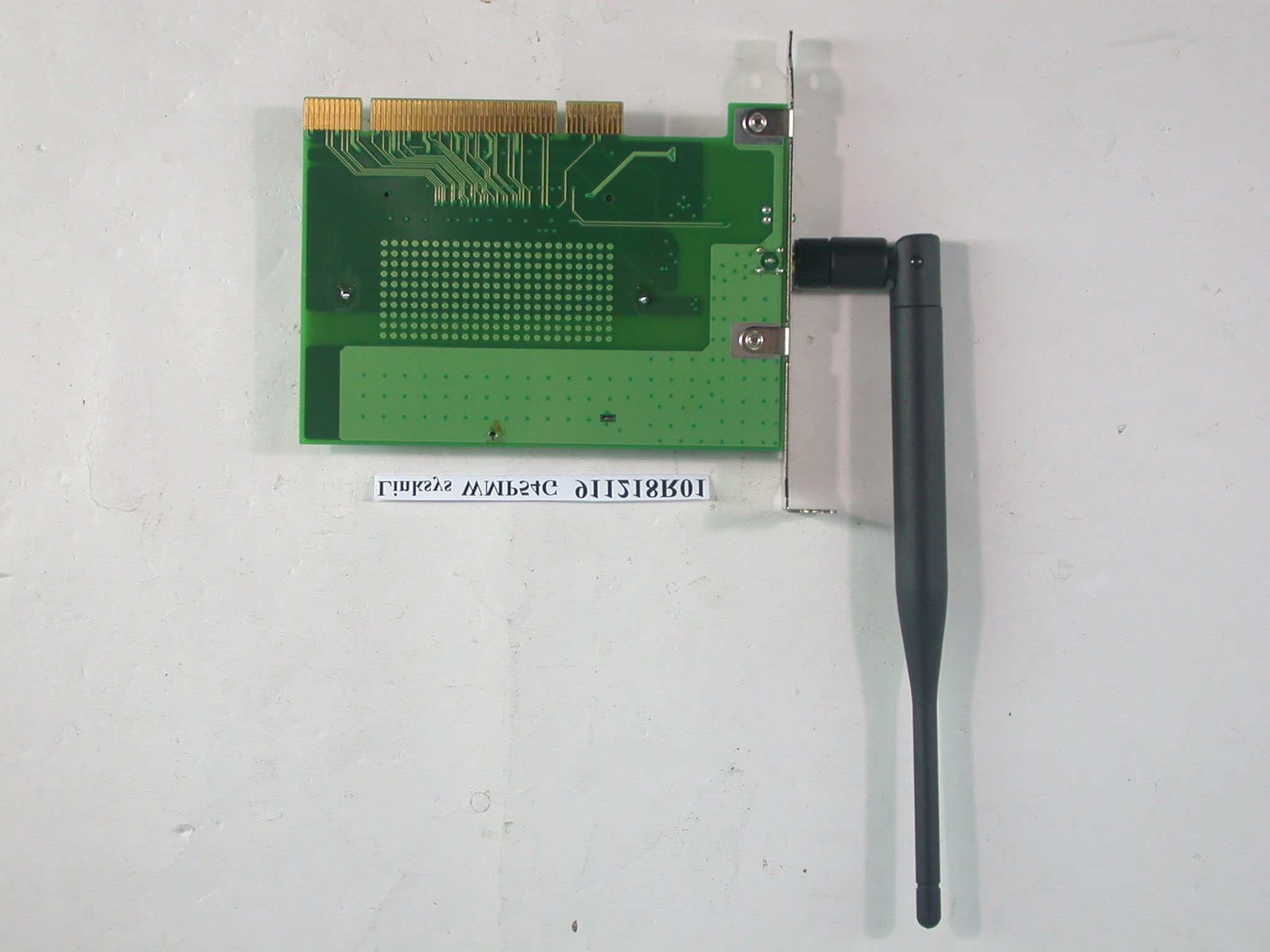 Wireless-G PCI Adapter - FCC ID PKW-WMP54G - Cisco-Linksys, LLC (3)