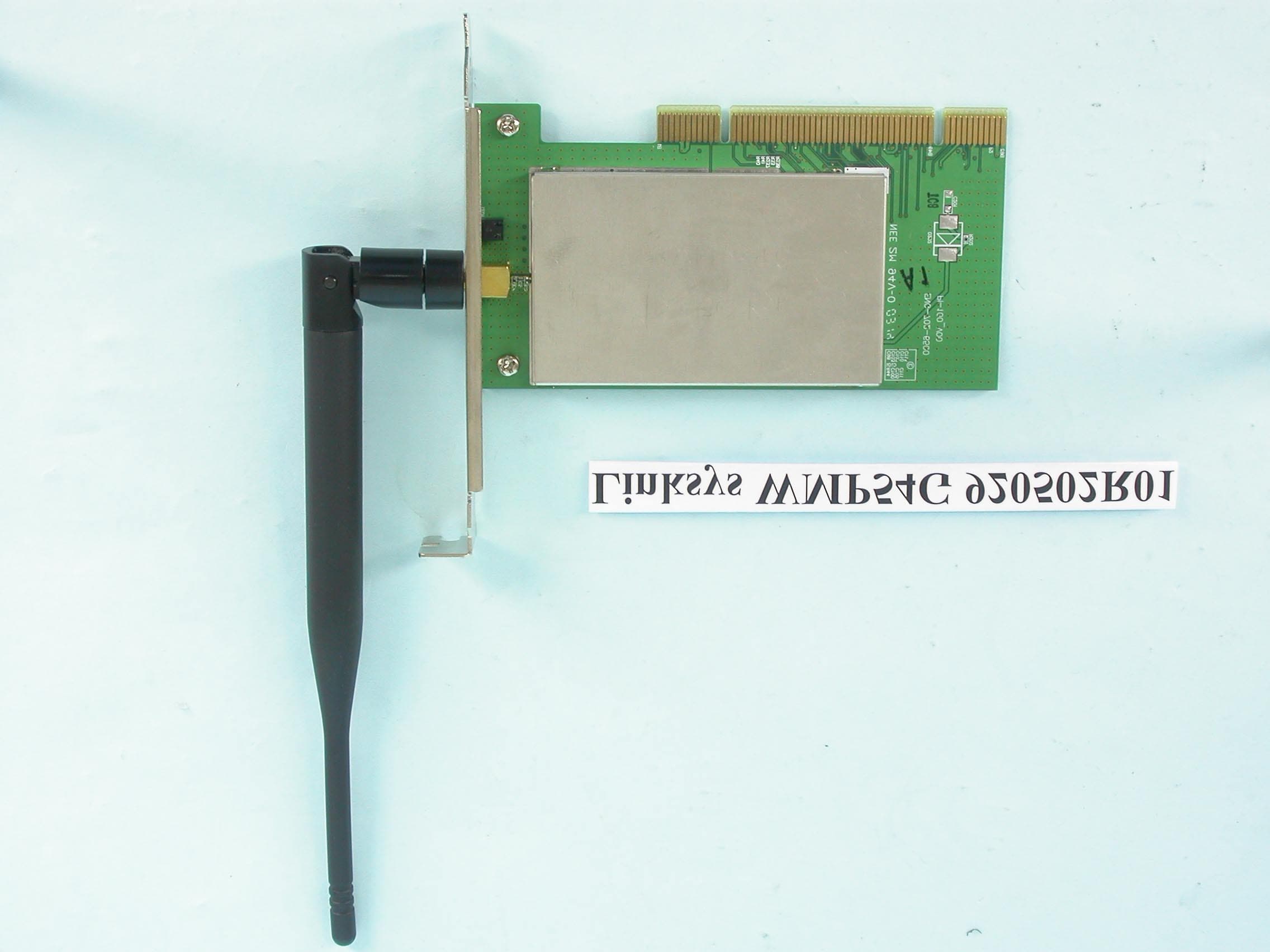 Wireless-G PCI Adapter - FCC ID PKW-WMP54GV2 - Cisco-Linksys, LLC (3)