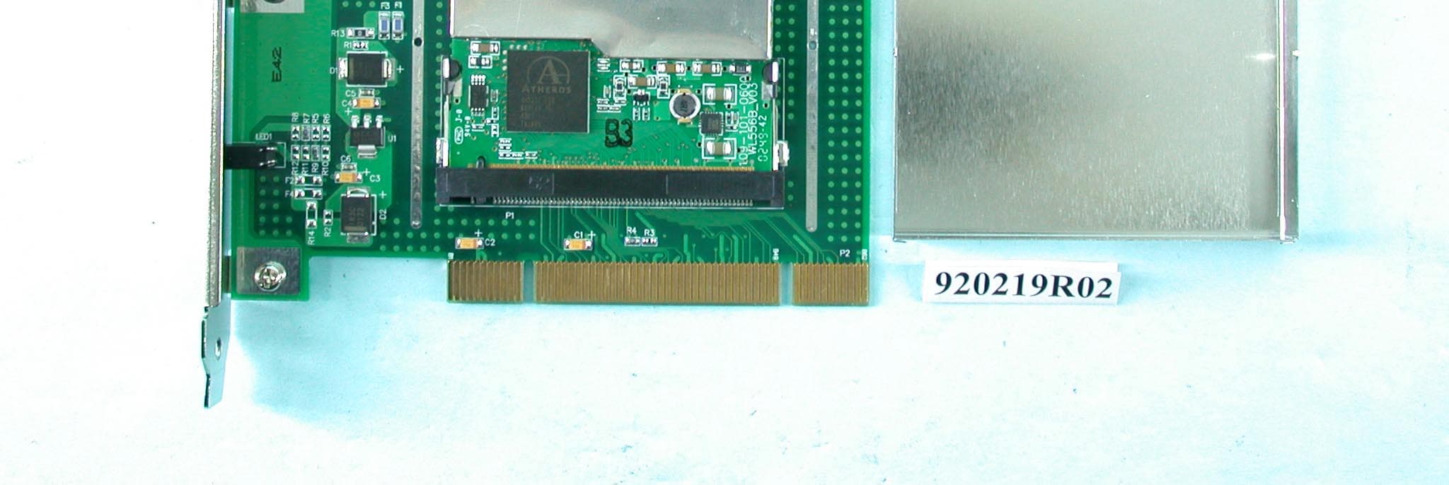 Dual-Band A+G Wireless Network PCI Adapter - FCC ID PKW-WMP55AG - Cisco-Linksys, LLC (2)