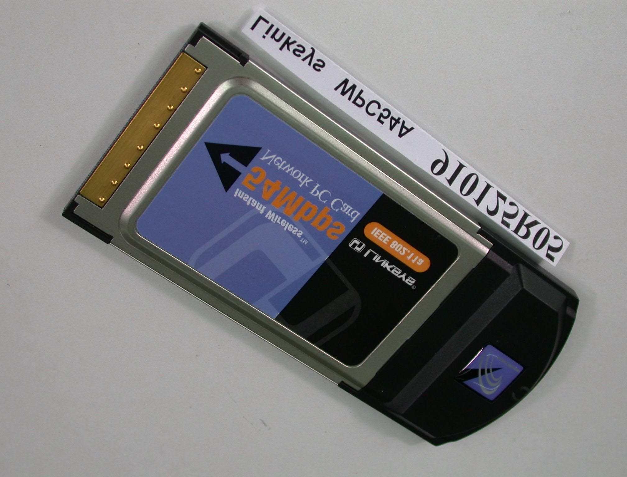 Wireless Network PC Card - FCC ID PKW-WPC54A - Cisco-Linksys, LLC (3)