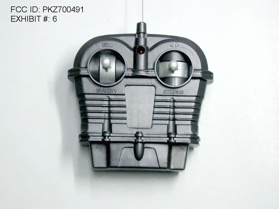 49 MHz R/C Car - Transmitter - FCC ID PKZ700491 - Formative International Co., Ltd.