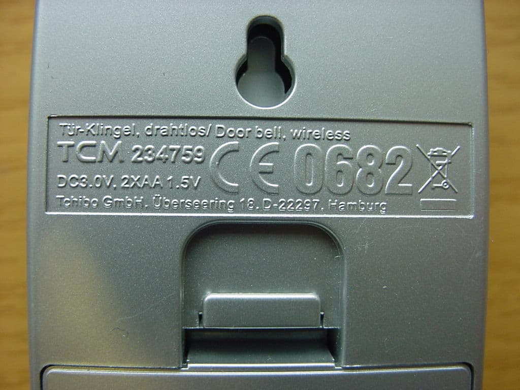 Wireless Doorbell - FCC ID PLJDB910 - Mandolyn Electronic Technology Inc. (3)