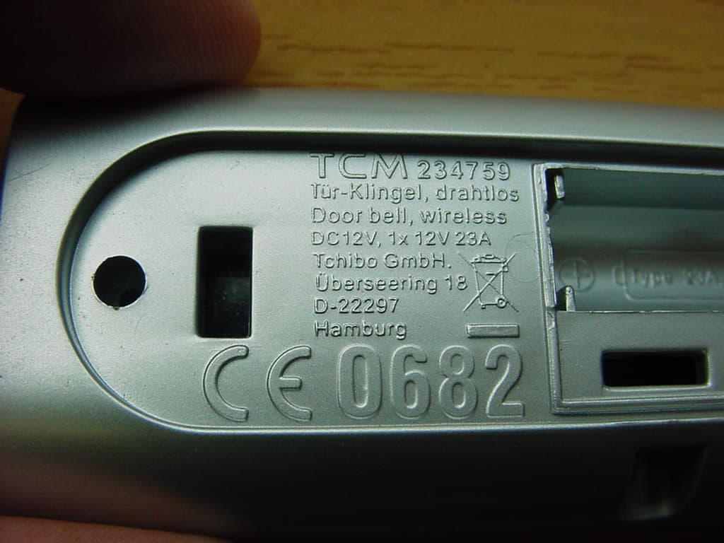 Wireless Doorbell - FCC ID PLJDBT701 - Mandolyn Electronic Technology Inc. (3)