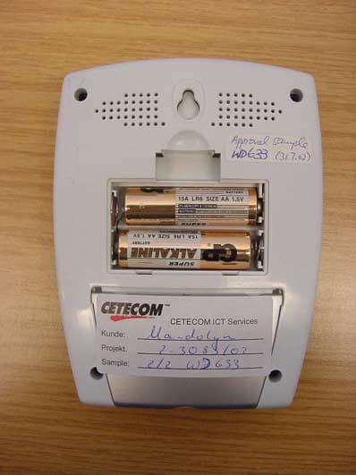 Weather Station Receiver - FCC ID PLJWD633 - Mandolyn Electronic Technology Inc.