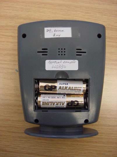 Weather Station Receiver - FCC ID PLJWS330 - Mandolyn Electronic Technology Inc.