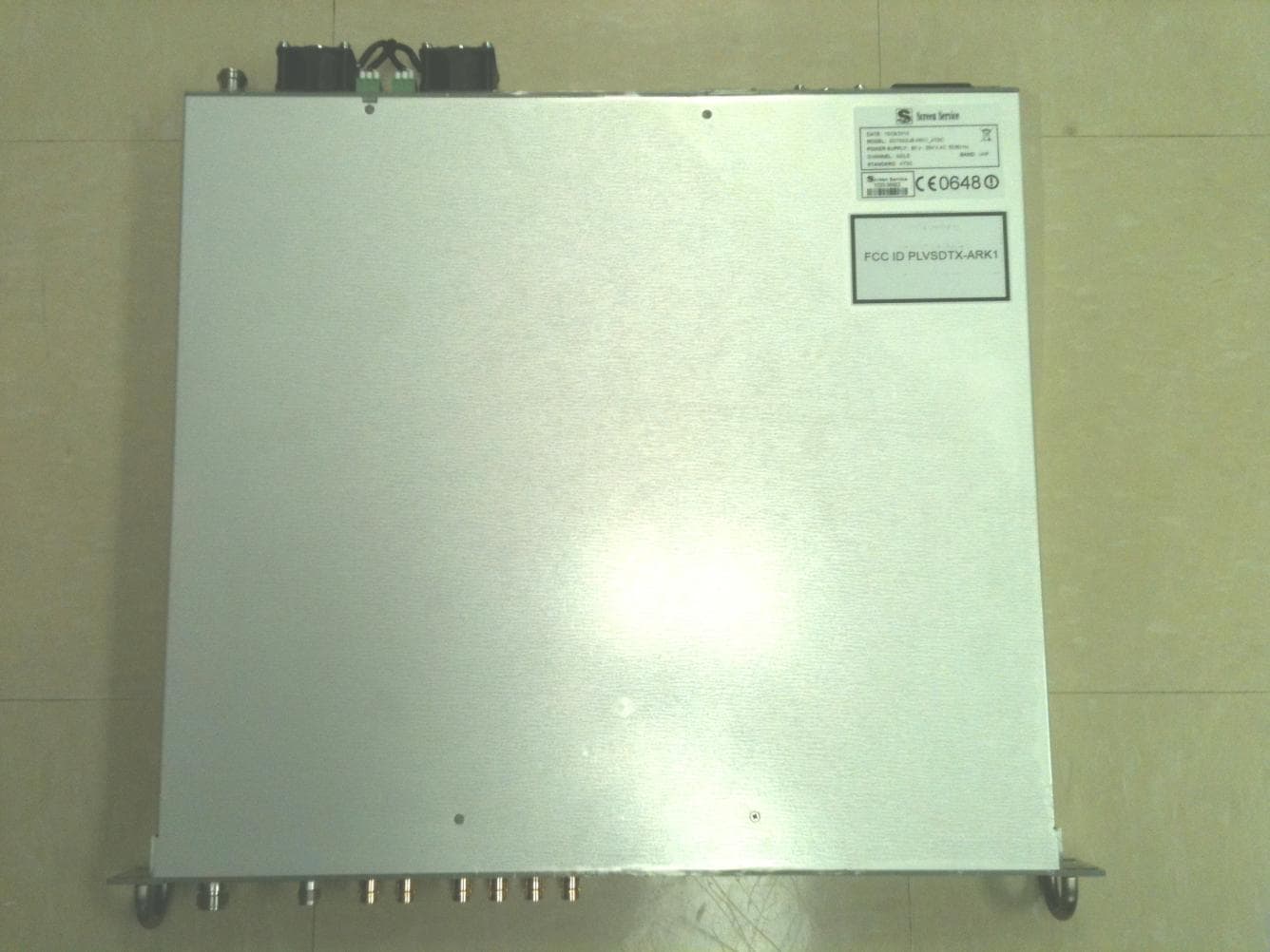 20 Watt Multimode SDR Transmitter - FCC ID PLVSDTX-ARK1 - Screen Service Broadcasting Technologies SpA