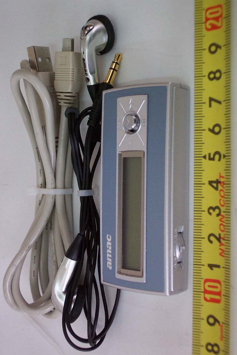 MP3 Player - FCC ID PLXHAN-250X - Amac Tek Co., Ltd.