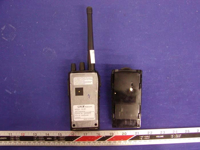 Transceiver, VHF, PTT - FCC ID PM3GX80 - Genex Telecom Co., Ltd. (5)