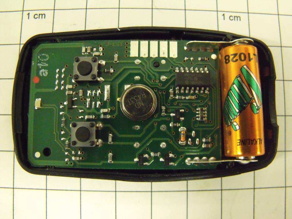 Remote Control Transmitter - FCC ID PML433FRA - Nice S.p.A.