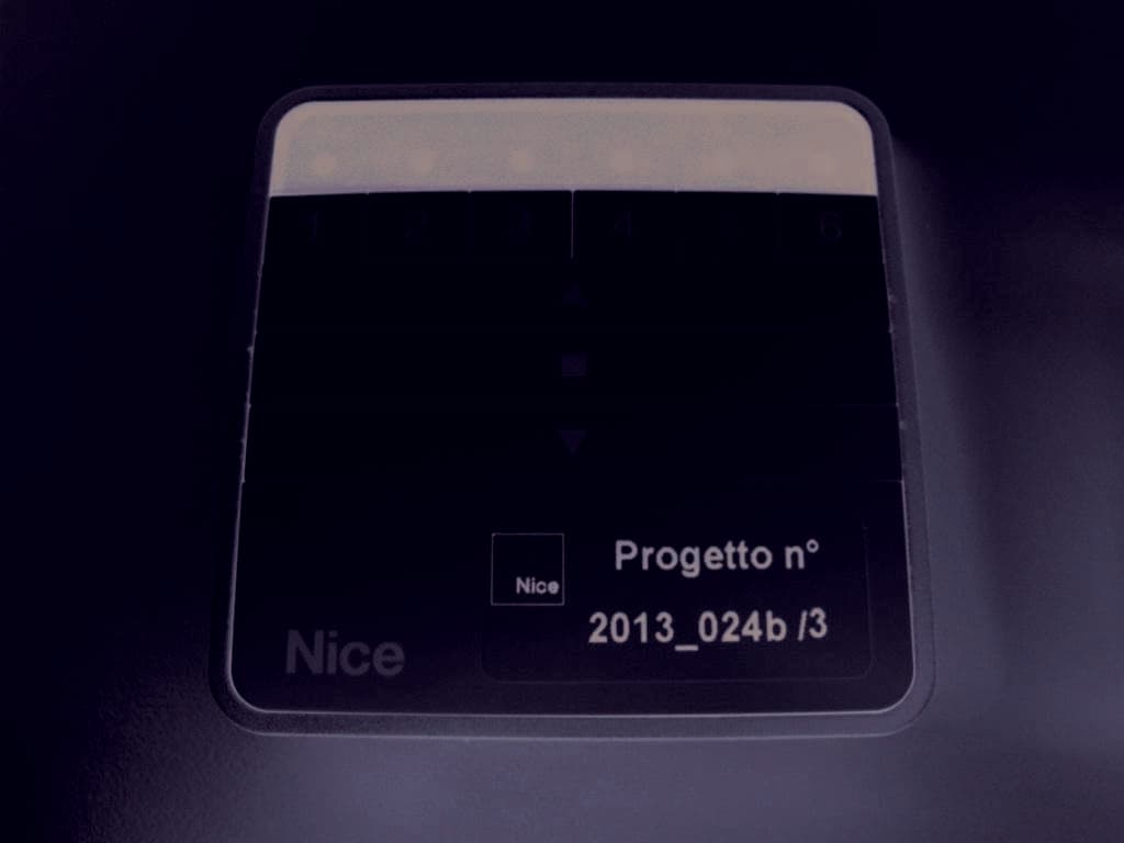 Remote Control - FCC ID PMLERAW - Nice S.p.A. (4)