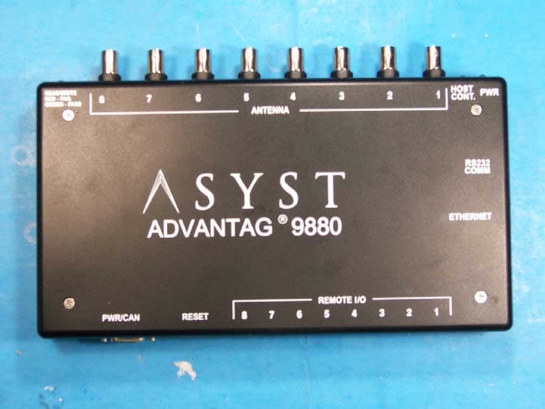 RFID Tag Reader/Multiplexer - FCC ID PMQATR9880 - Asyst Technologies, Inc.