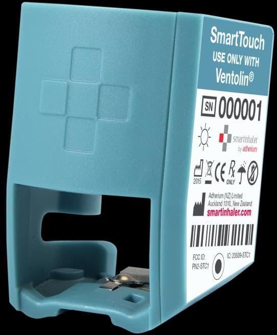 Data logger for inhaled medication - FCC ID PN2-STC1 - Adherium (NZ) Ltd