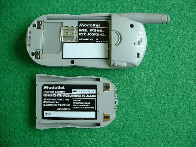 CDMA Cellular Phone - FCC ID POQWCE-100SU - Modottel Co Ltd