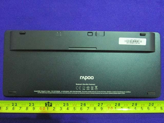Bluetooth Ultra-Slim Keyboard - FCC ID PP2E6350 - Shenzhen Rapoo Technology Co., Ltd (3)