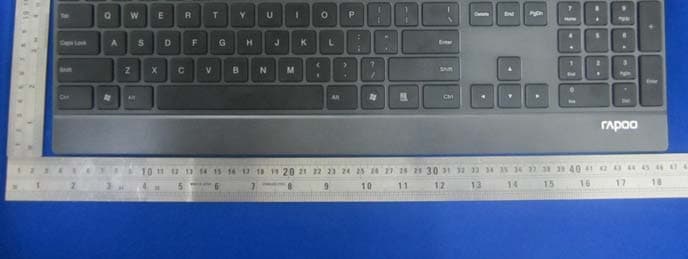 Wireless Ultra-slim Touch Keyboard - FCC ID PP2E9270P - Shenzhen Rapoo Technology Co., Ltd (2)