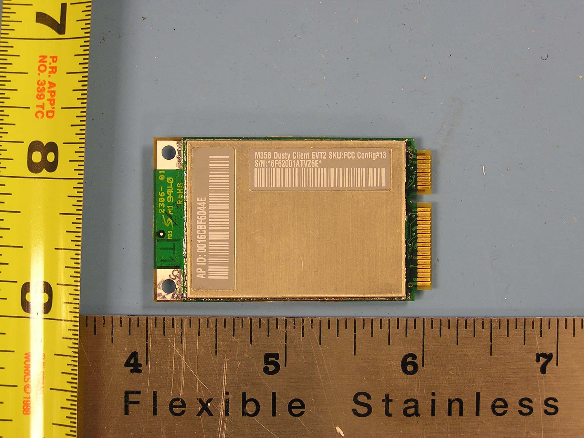 802.11 a/b/g/n PCIExpress Minicard - FCC ID PPD-AR5BXB72P - Qualcomm Atheros, Inc. (4)