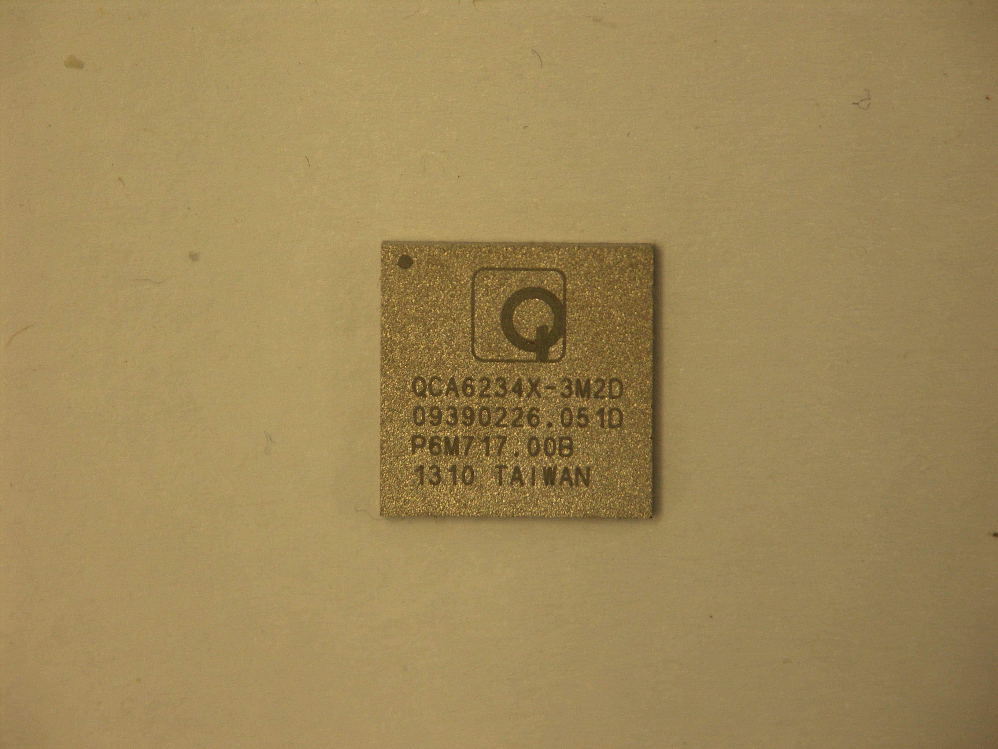 2x2 802.11a/b/g/n +BT module Module (SiP) - FCC ID PPD-QCA6234 - Qualcomm Atheros, Inc.