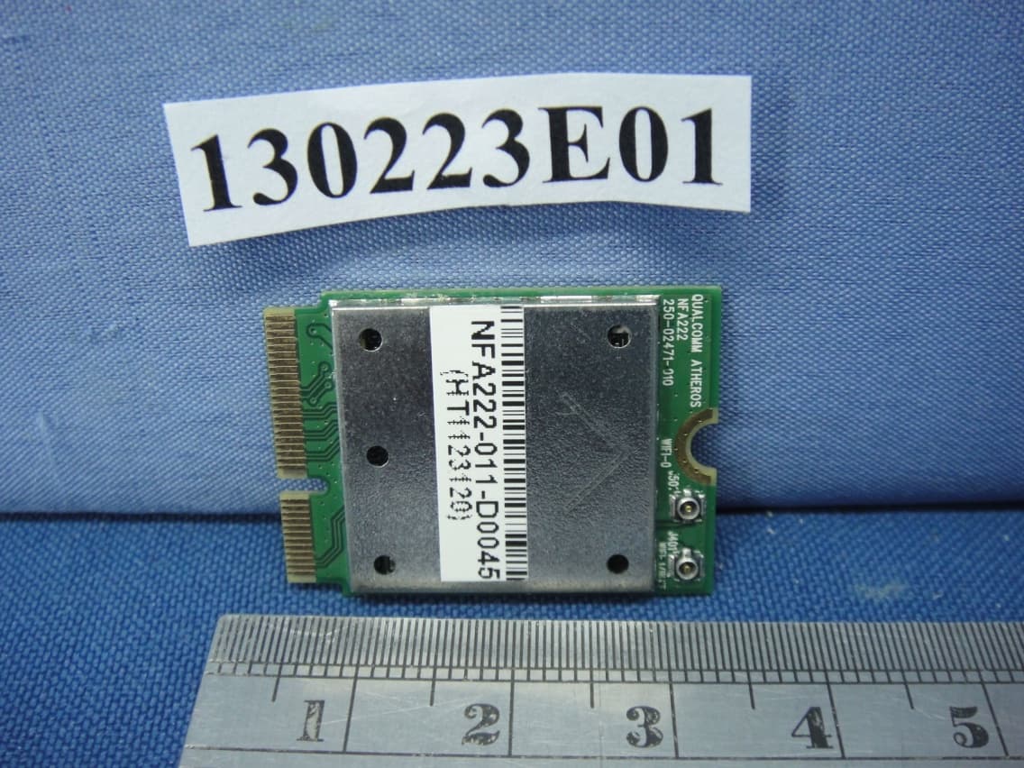 PCIE 802.11a/b/g/n 2.4GHz/5GHz + USB BT 4.0card - FCC ID PPD-QCNFA222 - Qualcomm Atheros, Inc.