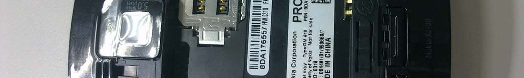 GSM cellular phone w/BT - FCC ID PPIRM-618 - Microsoft Corporation (3)