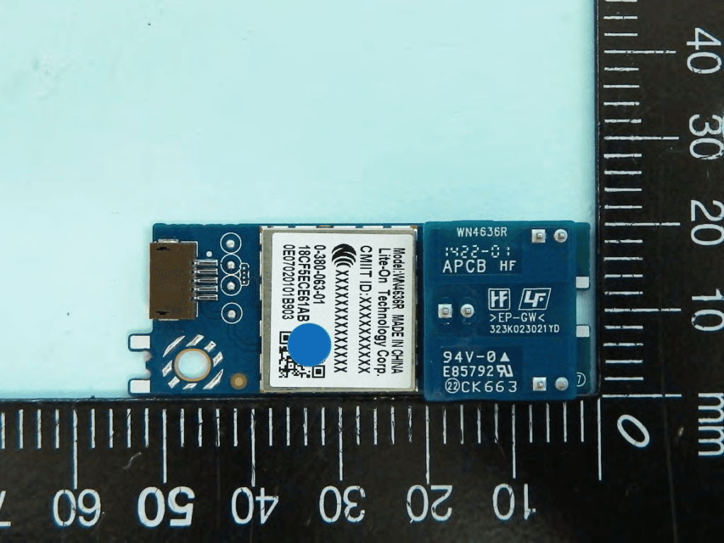 WLAN Module - FCC ID PPQ-WN4636R - LITE-ON TECHNOLOGY CORP. (2)