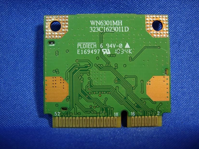 802.11b/g, 2.4G WIRELESS LAN SDIO HALF SIZE MINI CARD - FCC ID PPQ-WN6301MH - LITE-ON TECHNOLOGY CORP. (2)