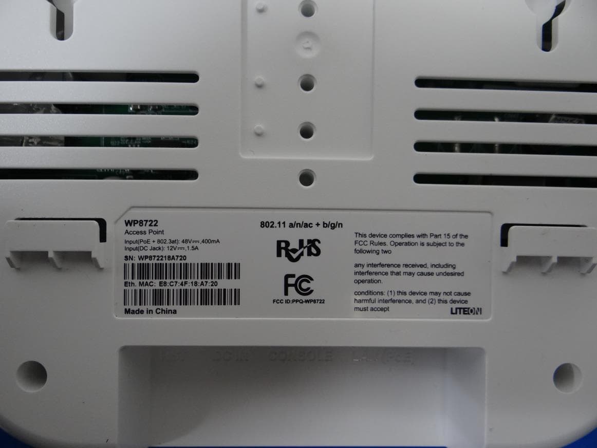 Access Point - FCC ID PPQ-WP8722 - LITE-ON TECHNOLOGY CORP. (4)