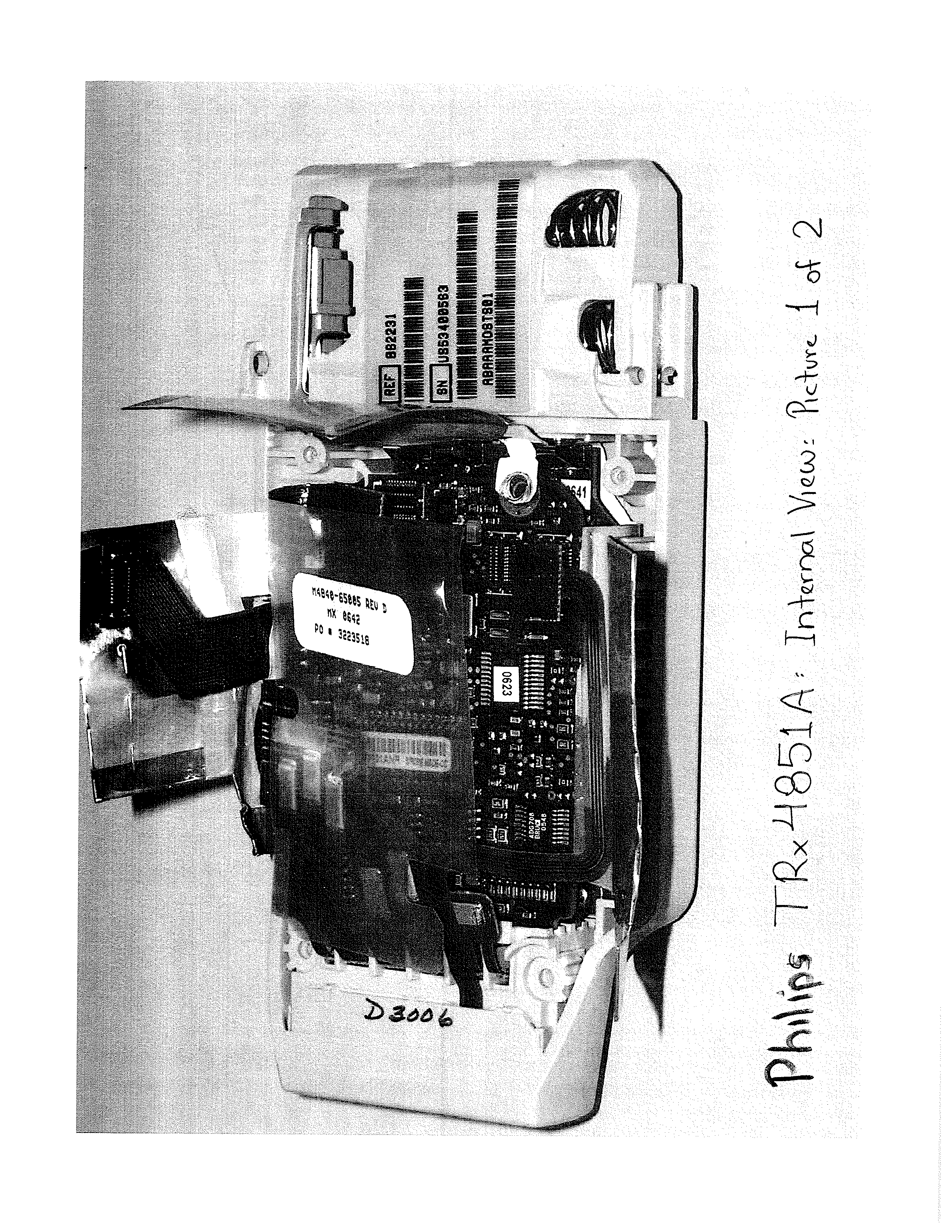 Medical telemetry patient worn device - FCC ID PQC-4851 - Philips Medical Systems North America Co. (2)