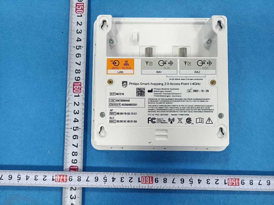 Access Point - FCC ID PQC-867216A - Philips Medical Systems North America Co.