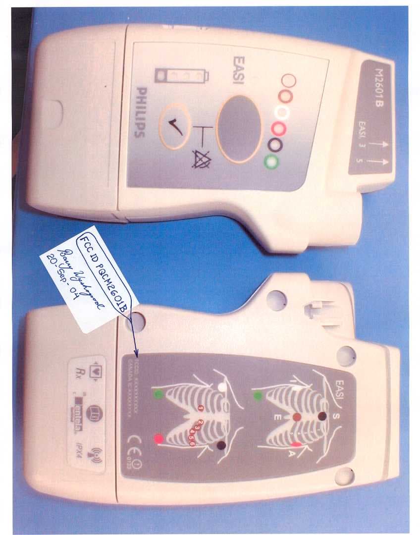 Medical Telemetry Transmitter - FCC ID PQCM2601B - Philips Medical Systems North America Co.