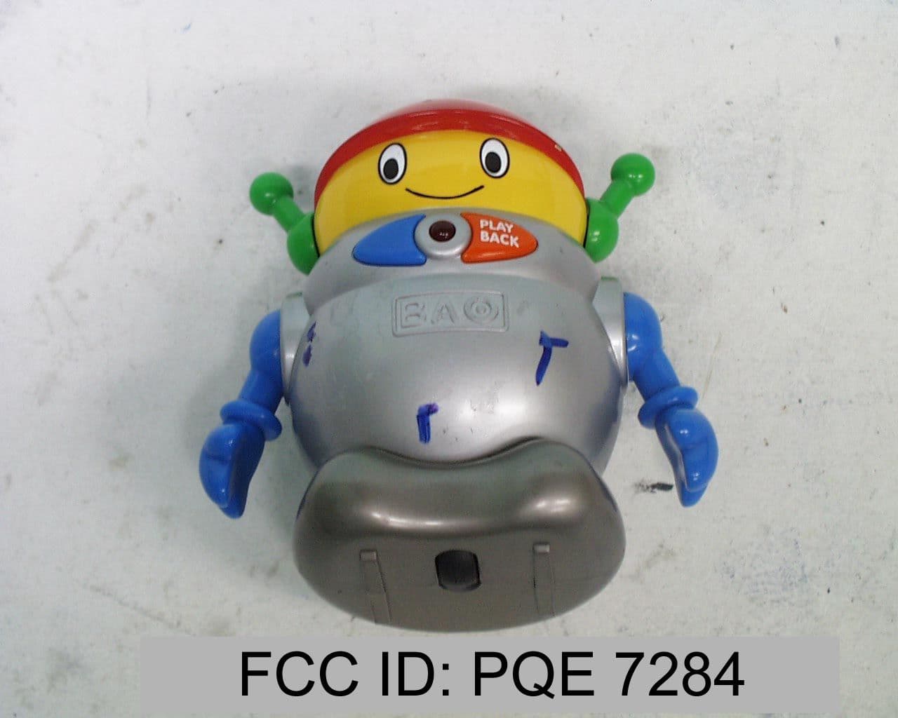 Remote Controlled Robot - FCC ID PQE7284 - Baobab Limited