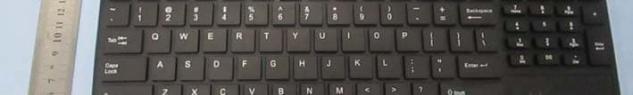 Wireless Touchpad Keyboard - FCC ID PRDKB22 - Acrox Technologies Co., Ltd.