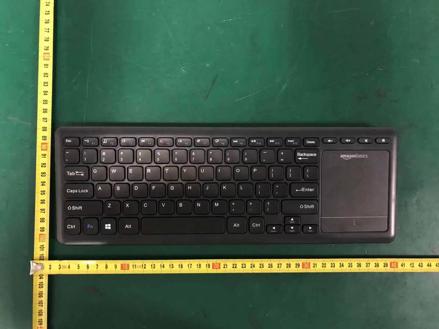 AmazonBasics Wireless Keyboard with Touchpad for Smart TVs - FCC ID PRDKB46 - Acrox Technologies Co., Ltd.