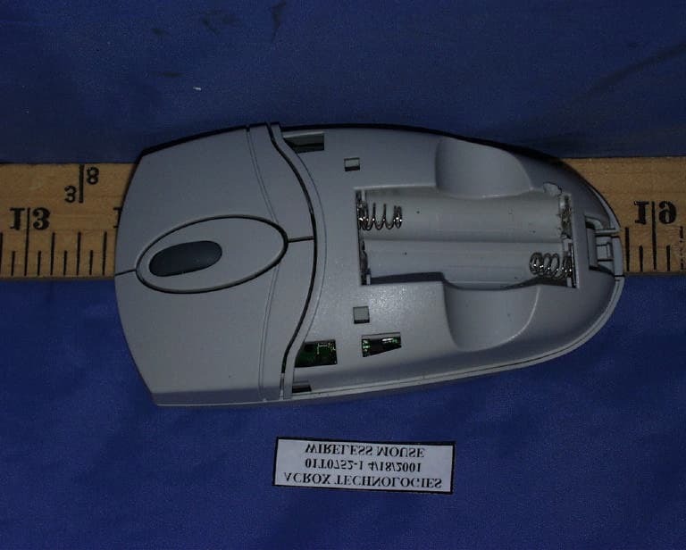 27 MHz WIRELESS MOUSE TRANSMITTER - FCC ID PRDMU0010320 - Acrox Technologies Co., Ltd.