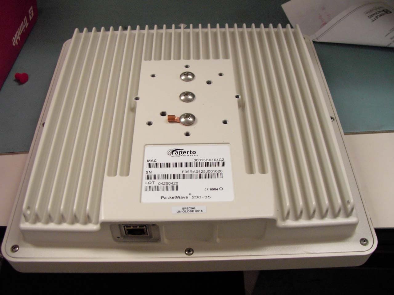 Packetwave Point-to-Point - FCC ID PS6R3003-A1 - Aperto Networks