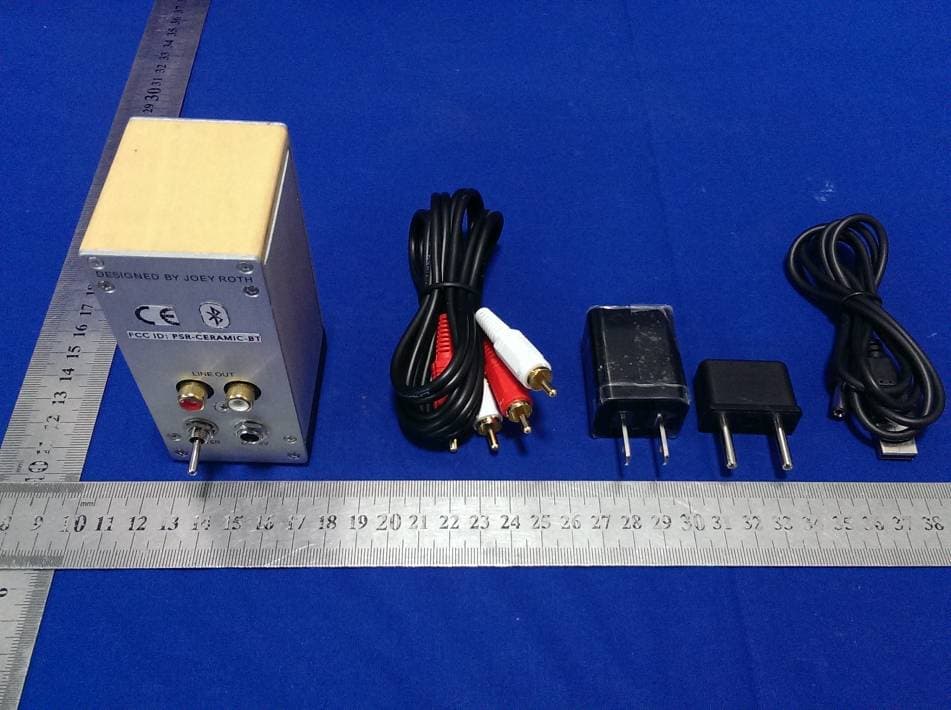 CERAMIC BLUETOOTH RECEIVER - FCC ID PSR-CERAMIC-BT - Yung International Inc (2)