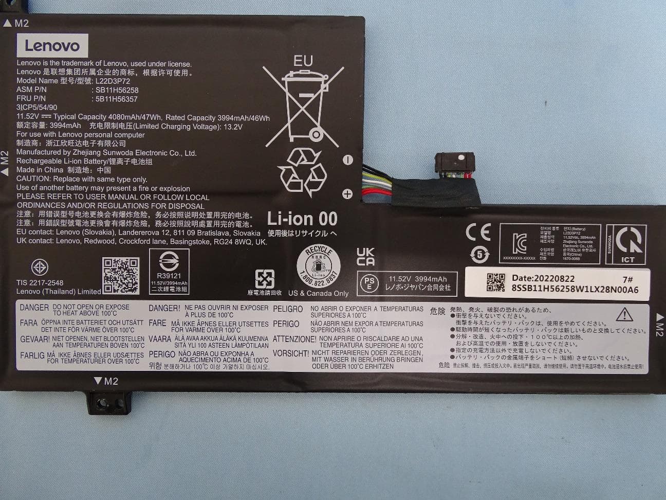 Notebook Computer - FCC ID PU5-LN300WG4L - Wistron Corporation