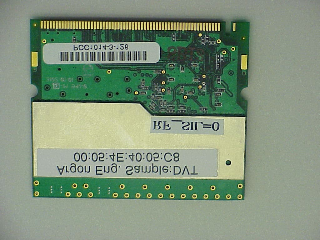 802.11 a/b Combo Mini PCI WLAN Module - FCC ID PUBWCM1008 - Philips Components (2)